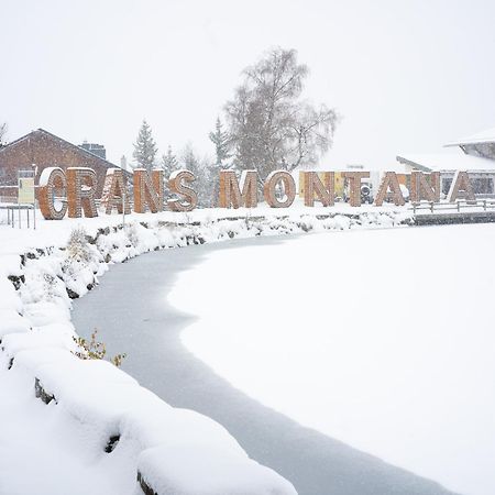 Hotel Olympic - Montana Center Crans-Montana Exteriör bild